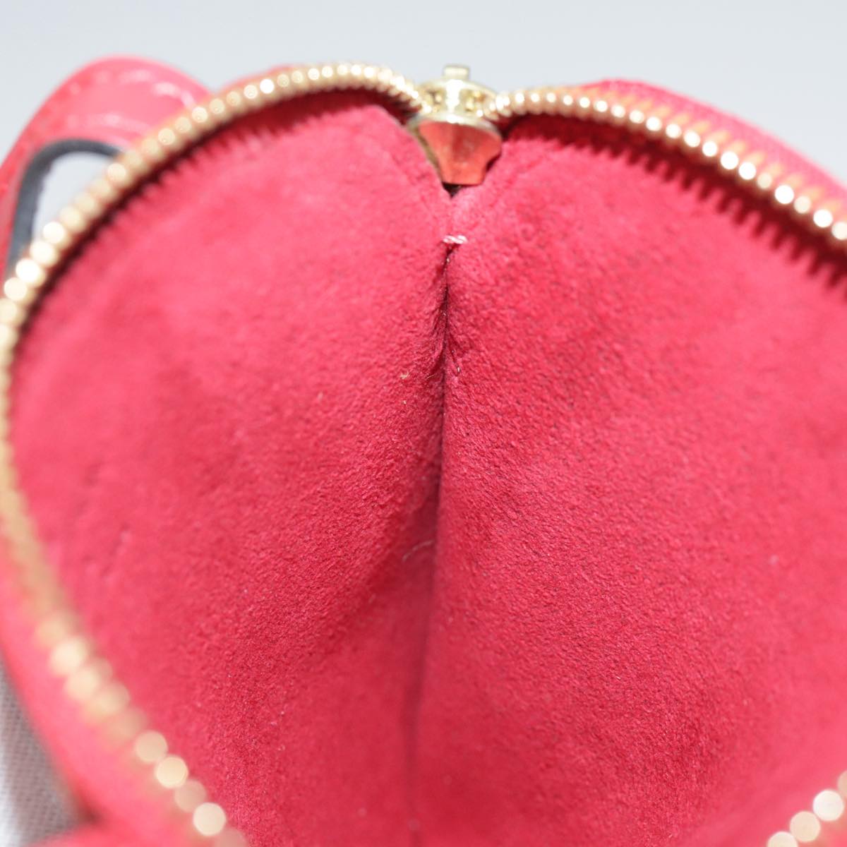 LOUIS VUITTON Epi Pochette Secret Accessory Pouch SPO Red LV 95155S
