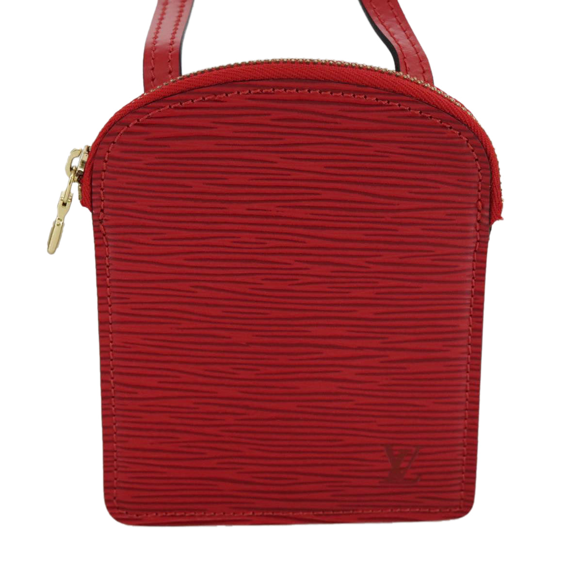 LOUIS VUITTON Epi Pochette Secret Accessory Pouch SPO Red LV 95155S