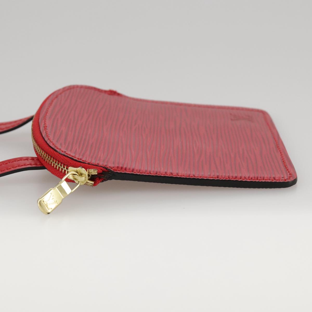 LOUIS VUITTON Epi Pochette Secret Accessory Pouch SPO Red LV 95155S