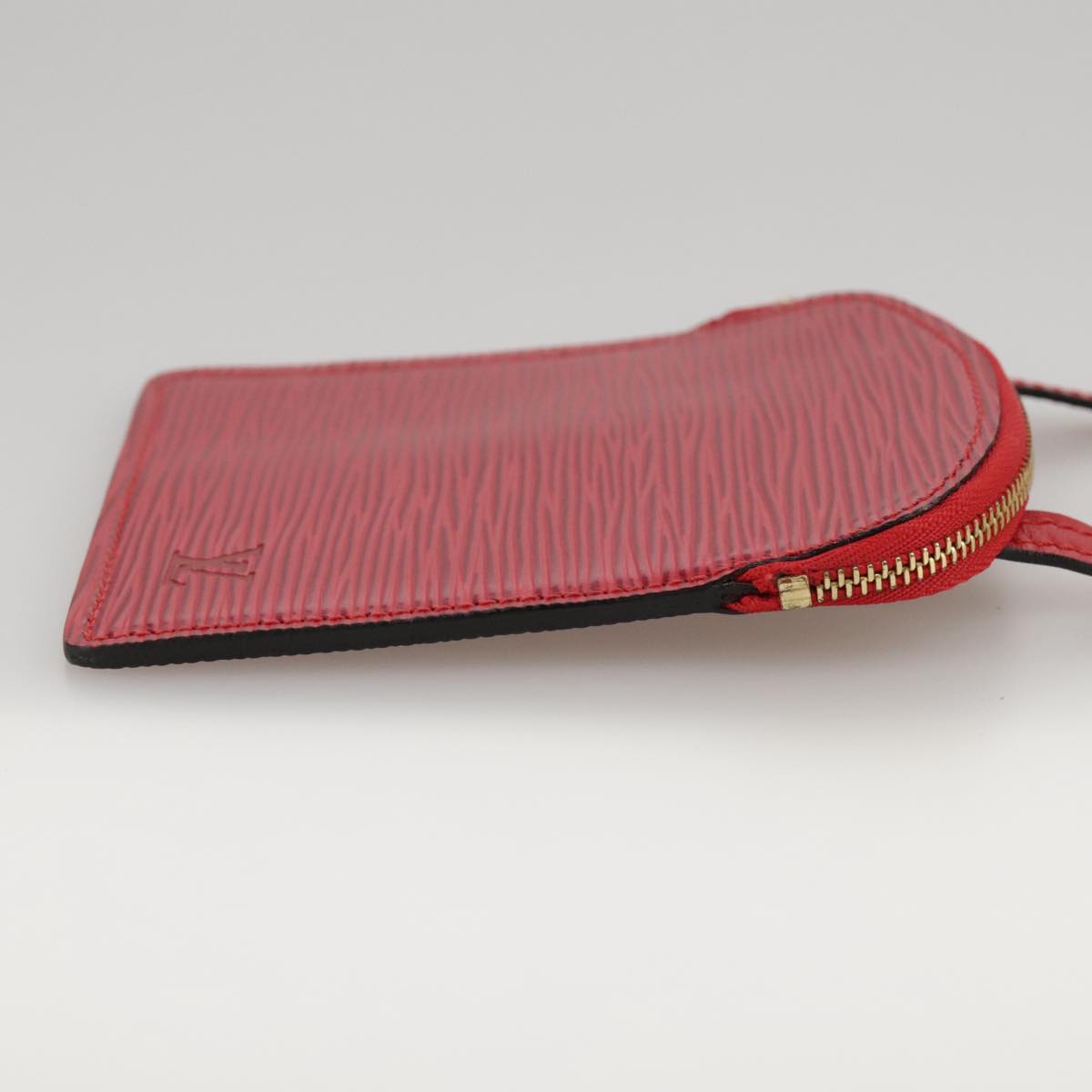 LOUIS VUITTON Epi Pochette Secret Accessory Pouch SPO Red LV 95155S