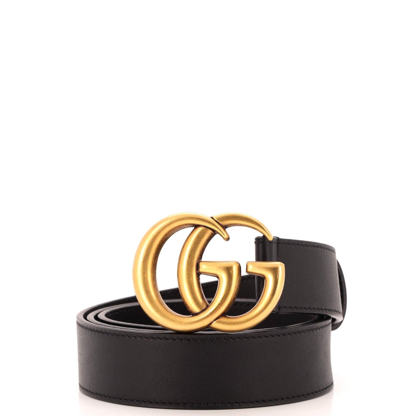 GG Marmont Belt Leather Medium 80