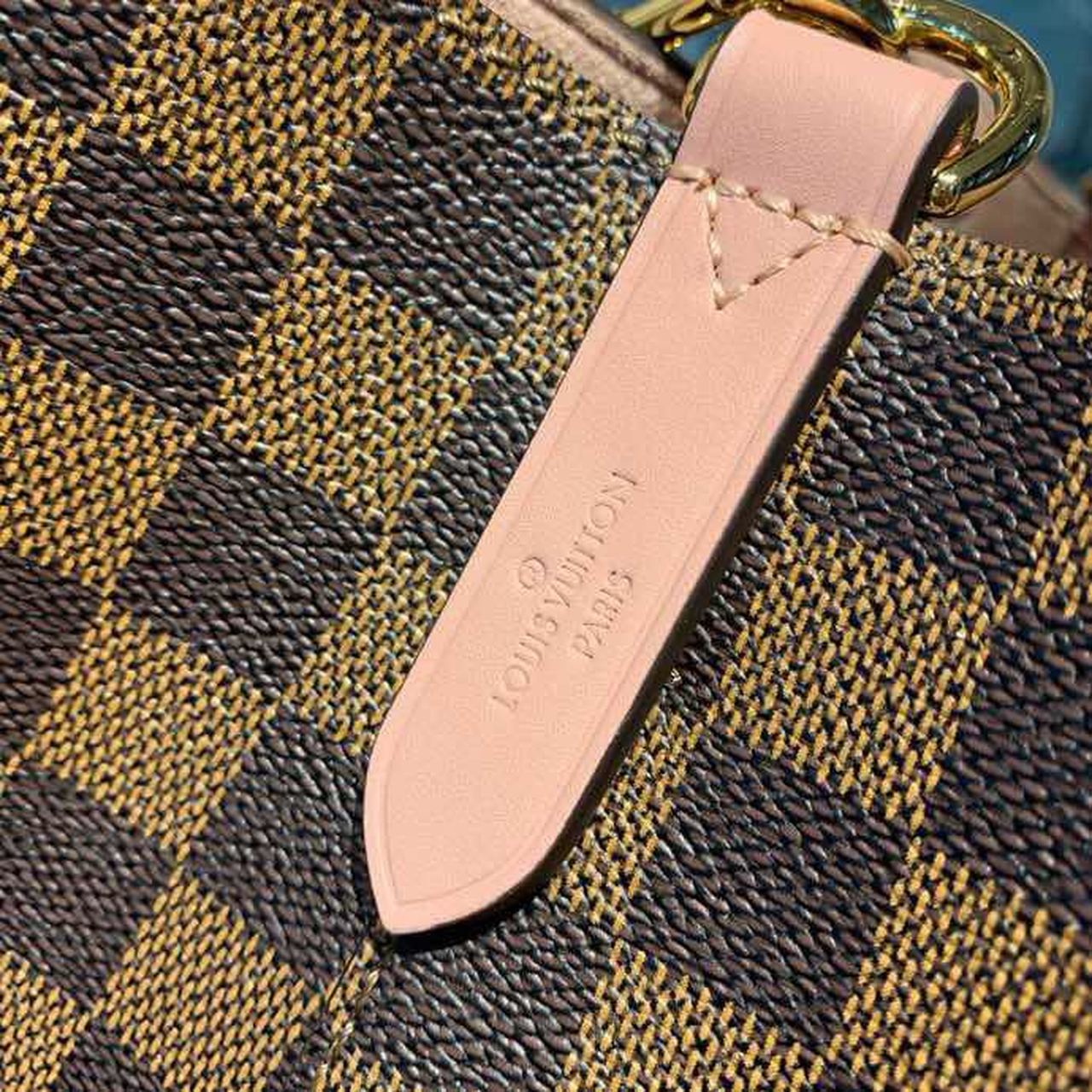 LV Neo Noe GLAMI Bucket Bag 26cm Damier Ebene Canvas Spring/Summer Collection N40198, Venus