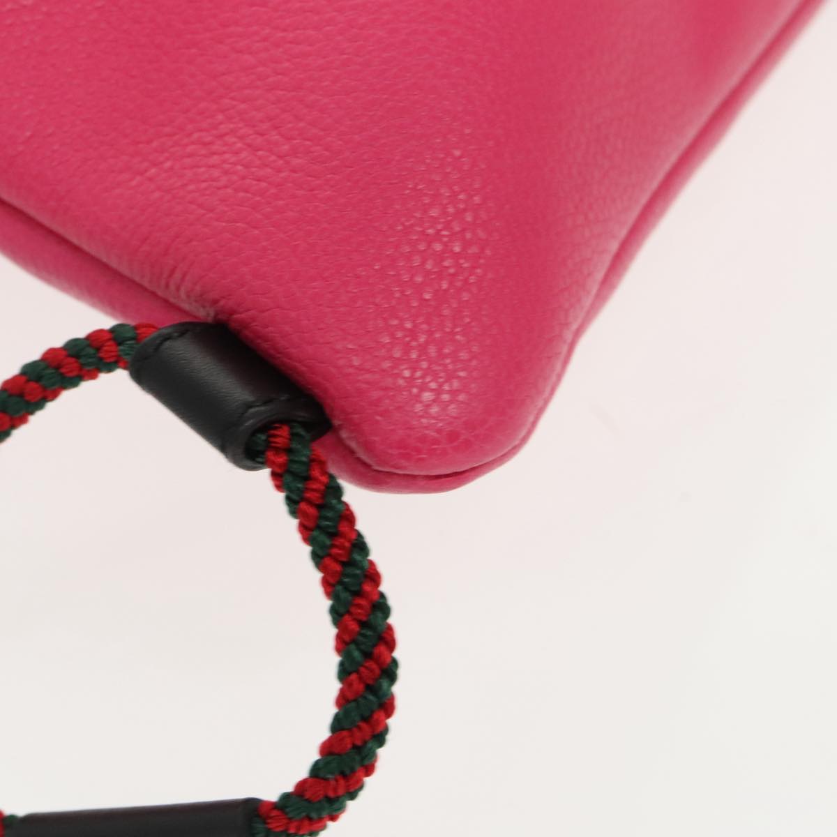 GUCCI Backpack Leather Pink 523586 95840