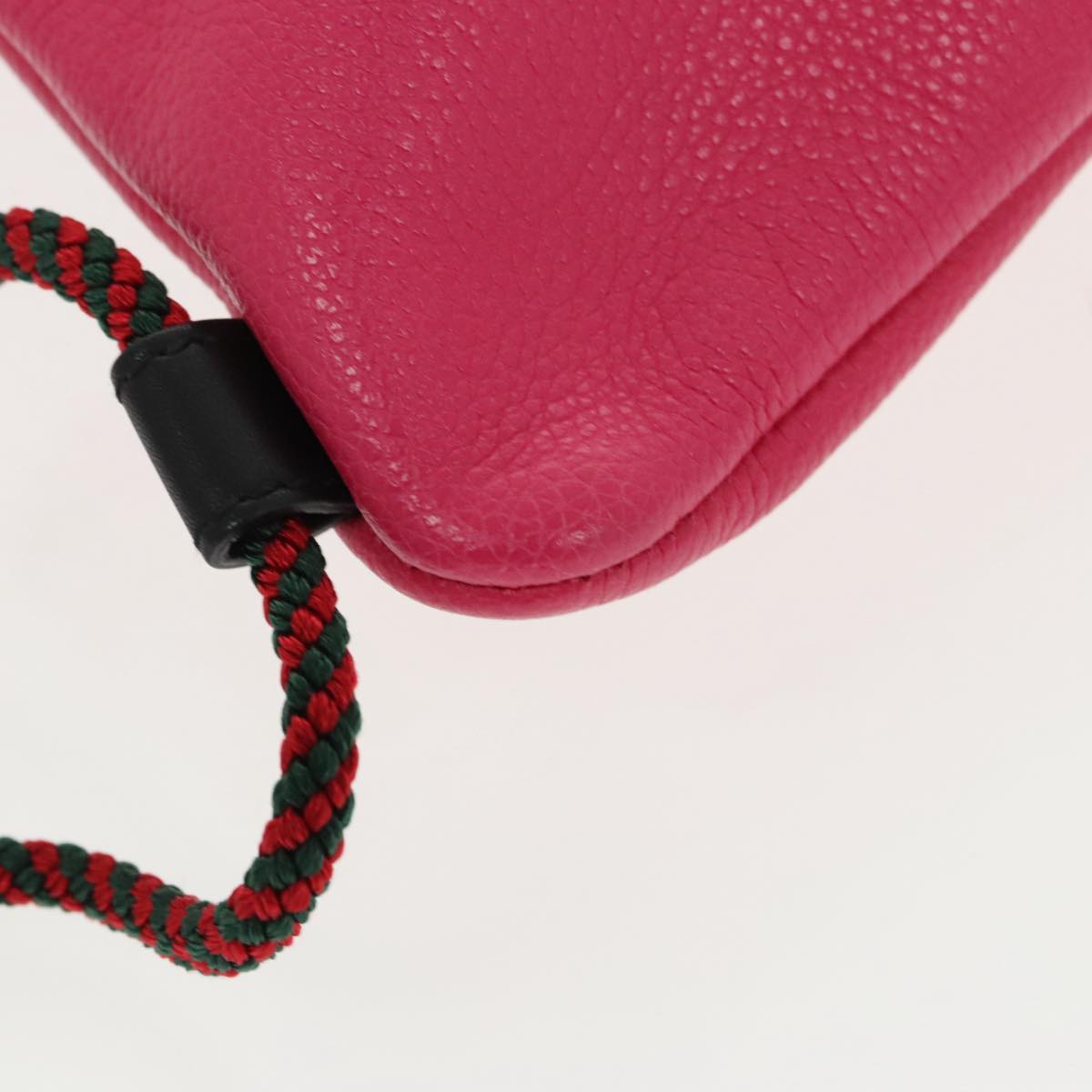 GUCCI Backpack Leather Pink 523586 95840