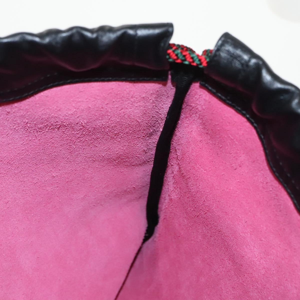GUCCI Backpack Leather Pink 523586 95840