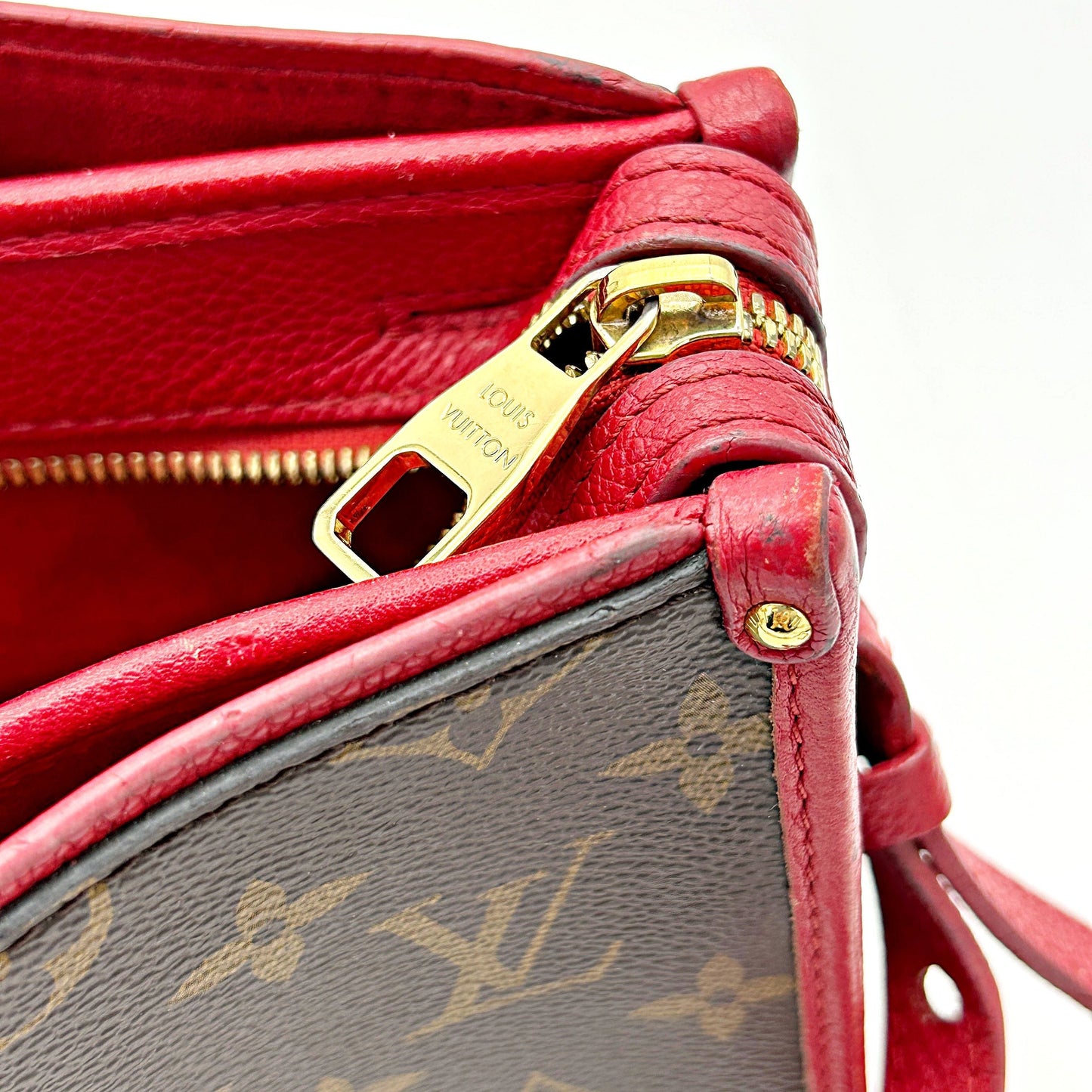 GLM-Cerise Monogram Canvas Popincourt PM Bag LA26901