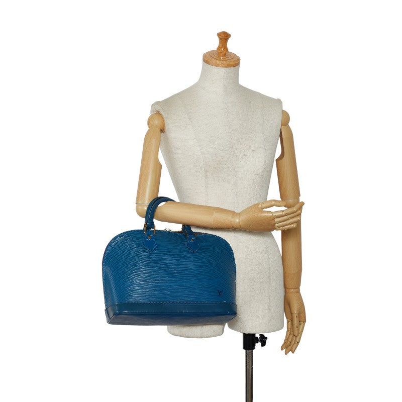 Louis Vuitton Epic Alma Handbag M52145 Trad Blue Leather  Louis Vuitton
