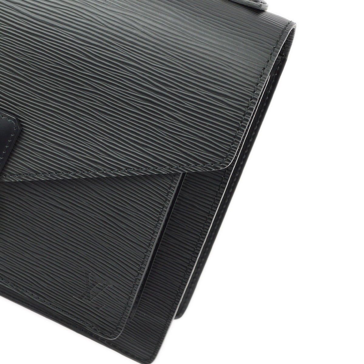Louis Vuitton 2007 Black Epi Monceau 28 M52792