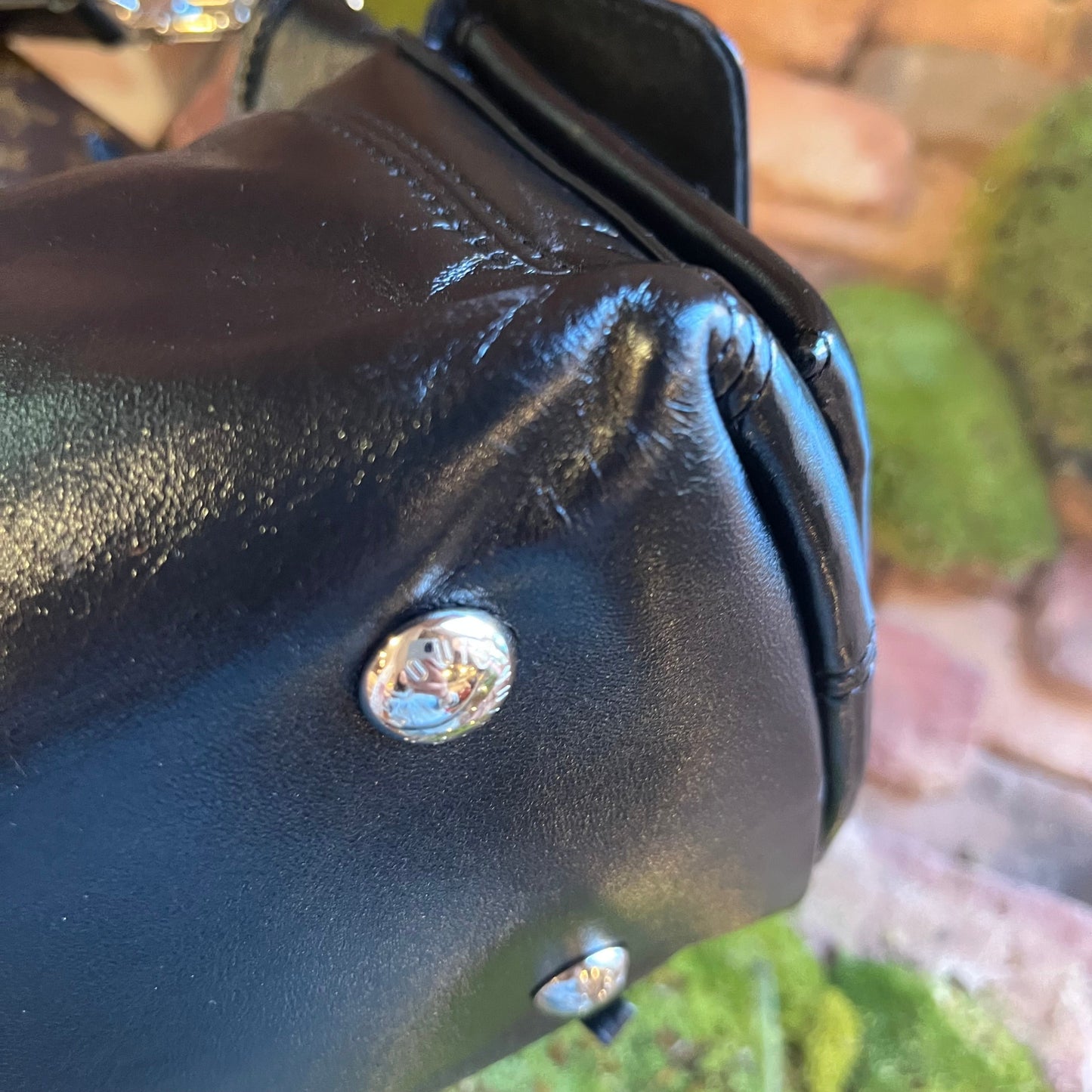 LOUIS VUITTON CarryAll Cargo Vibe PM Black Lambskin