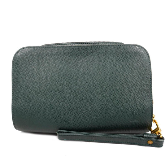 Louis Vuitton Taiga  Leather Clutch Bag ()