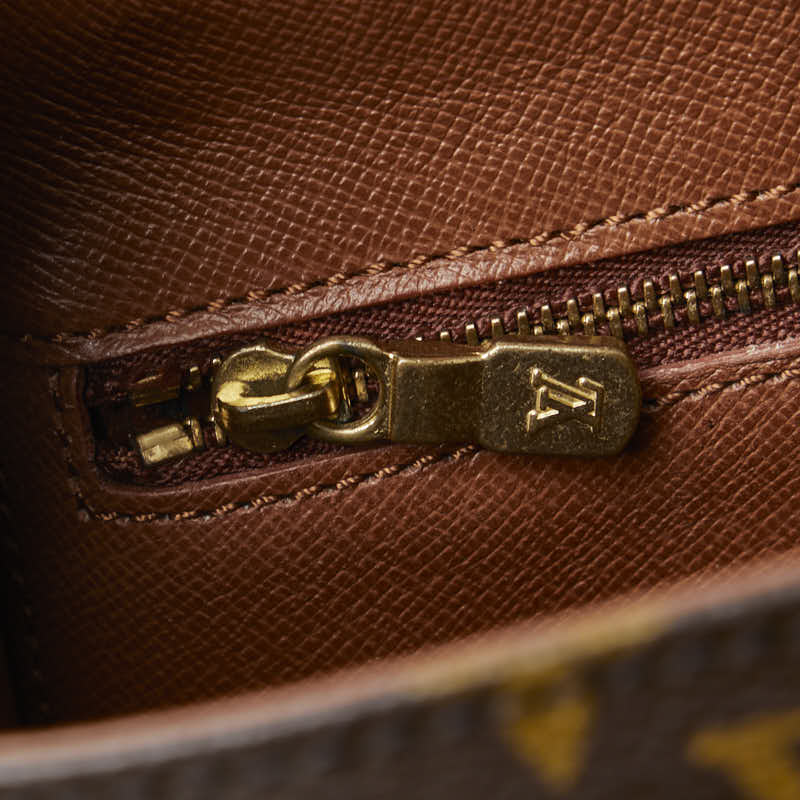 Louis Vuitton Monogram M51242 Shoulder Bag PVC/Leather Brown