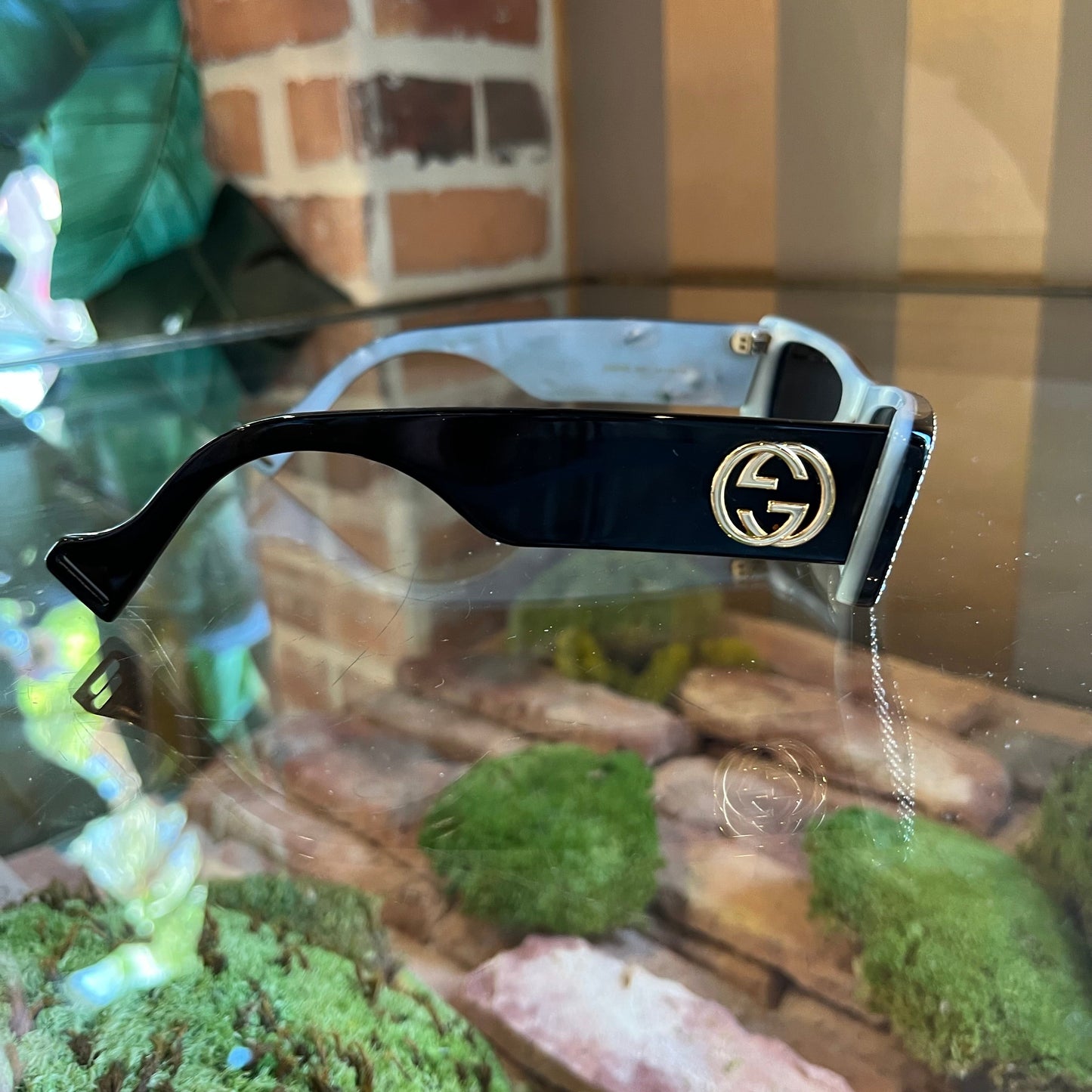 GUCCI Bedazzled Black GG0516S Sunglasses