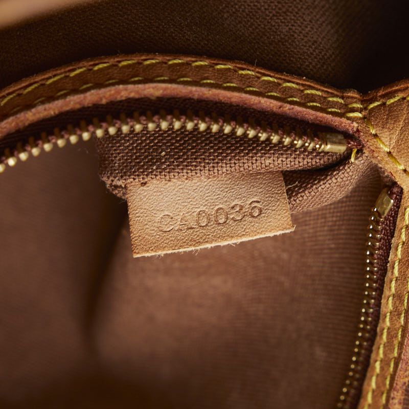 Louis Vuitton Monogram M51154 Shoulder Bag PVC/Leather Brown