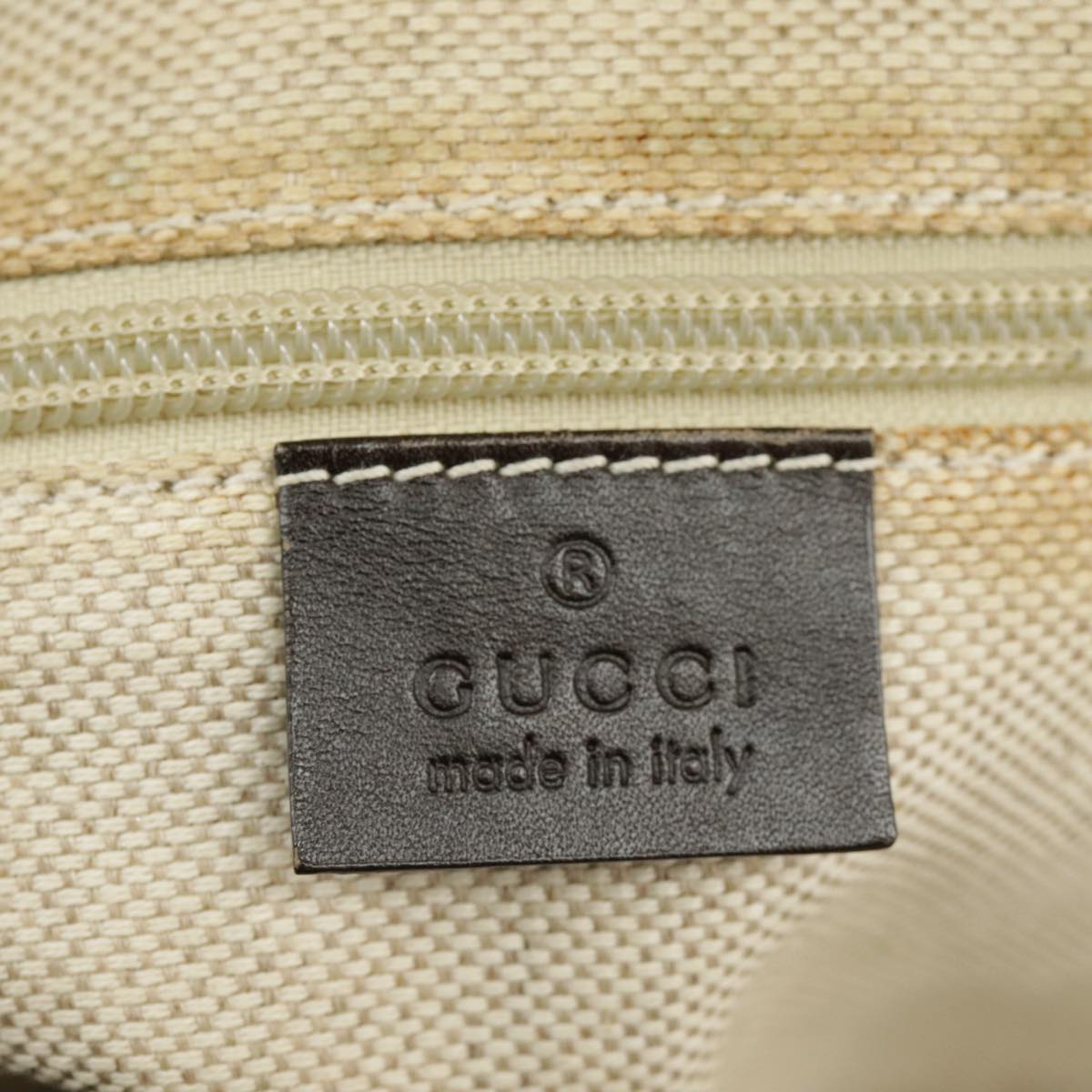 GUCCI GG Canvas Web Sherry Line Tote Bag Red Green gold 308928 97000