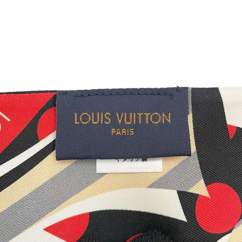 LOUIS VUITTON BandeauBB Pop Monogram Black/MulticolorM76187 Silk100%