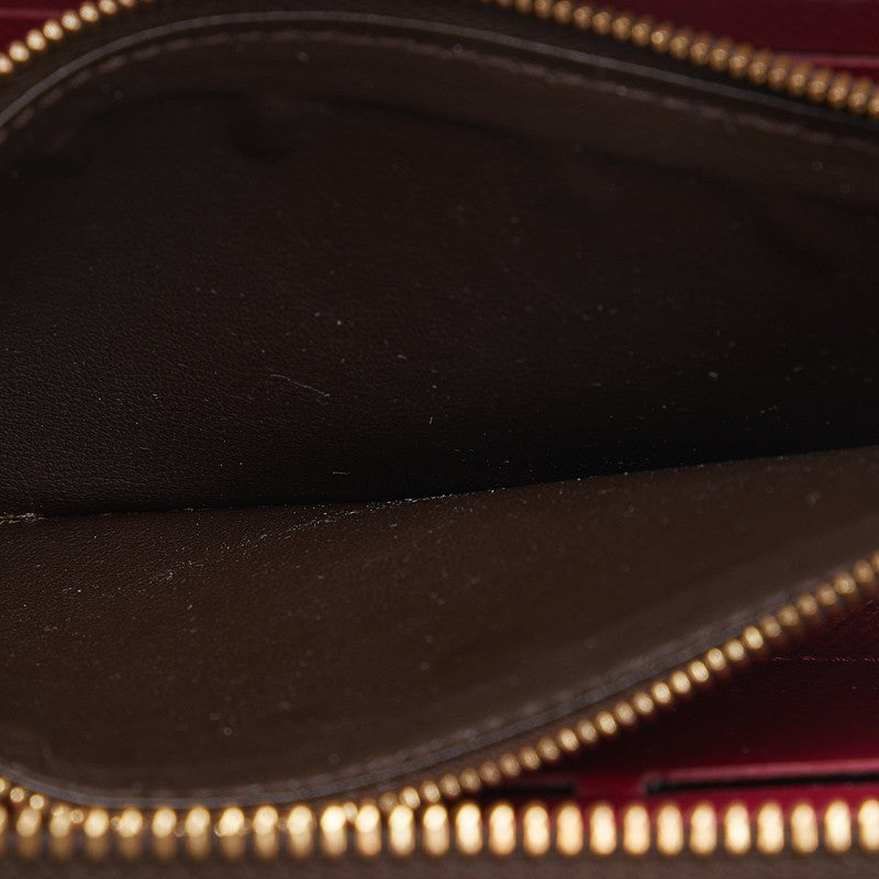 Louis Vuitton Monogram Portfolio Claimance Round Fassner Long Wallet M61298 Fushai Brown PVC Leather Ladies Louis Vuitton [Original] Fushai