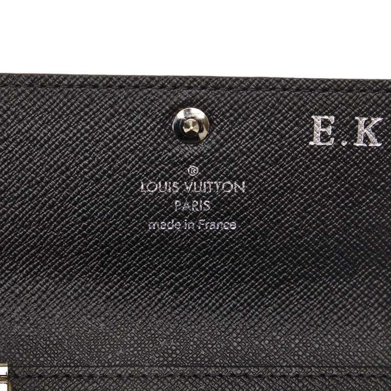 Louis Vuitton Graphite Multicle 6 Keycase N62662 Black PVC Leather  Louis Vuitton