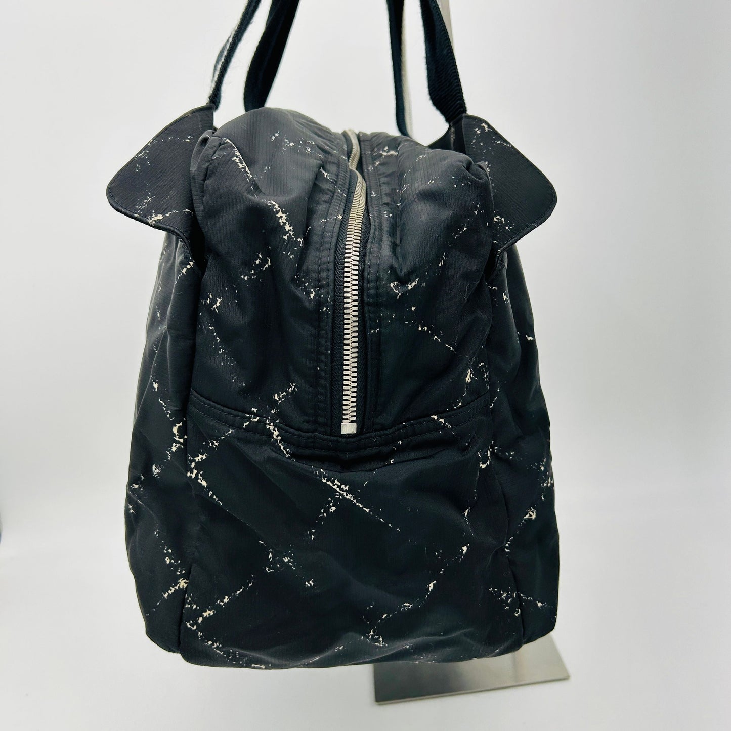 Chanel Dark Blue Fabric Handbag GP10183213