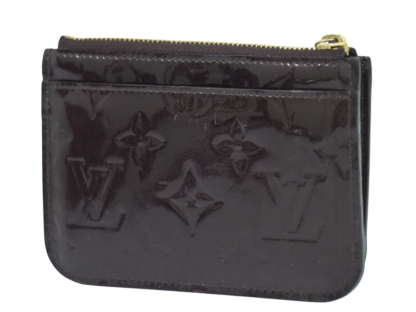 Louis Vuitton Pochette Clés  Patent Leather Wallet