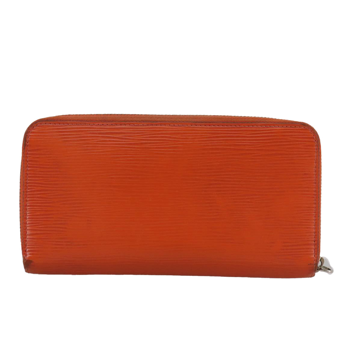 LOUIS VUITTON Epi Zippy Wallet Long Wallet Orange Pimon M60310 LV 97797