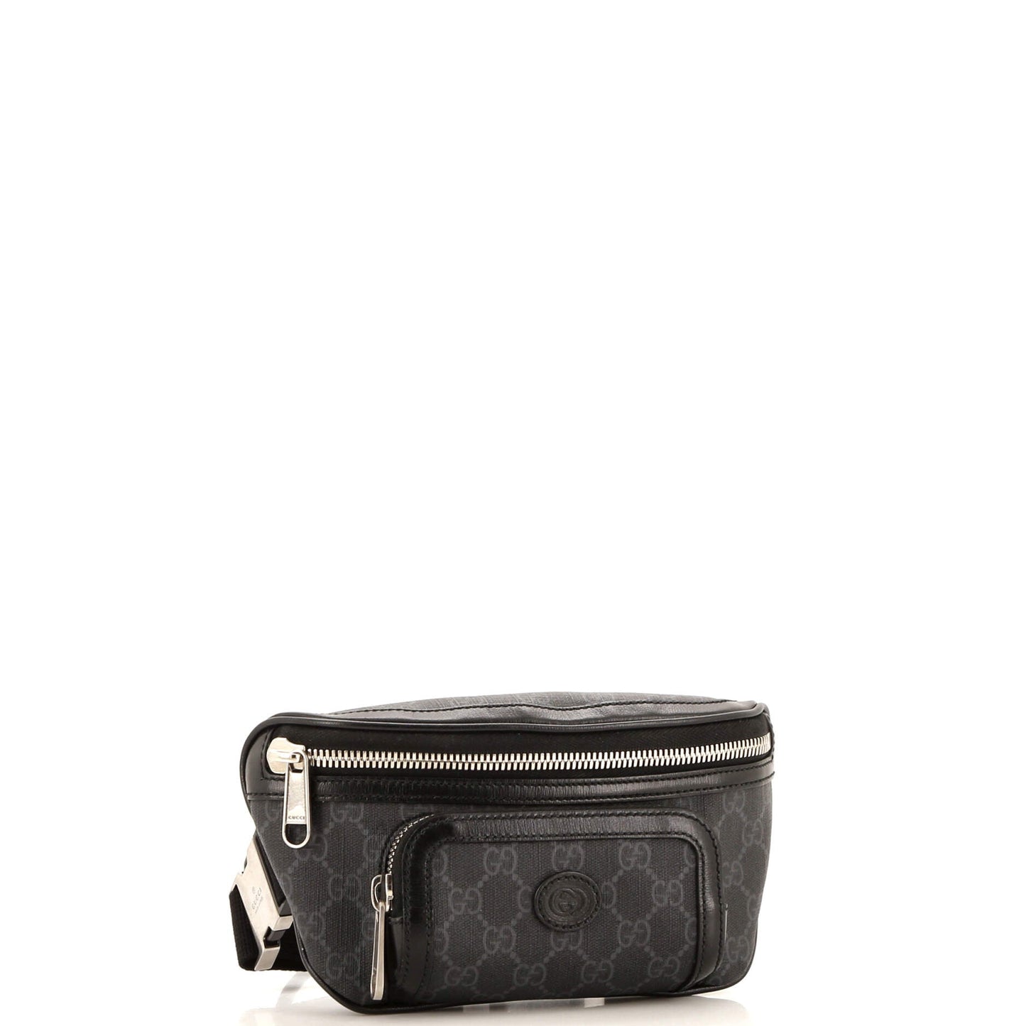 Interlocking G Patch Belt Bag GG Coated Canvas
