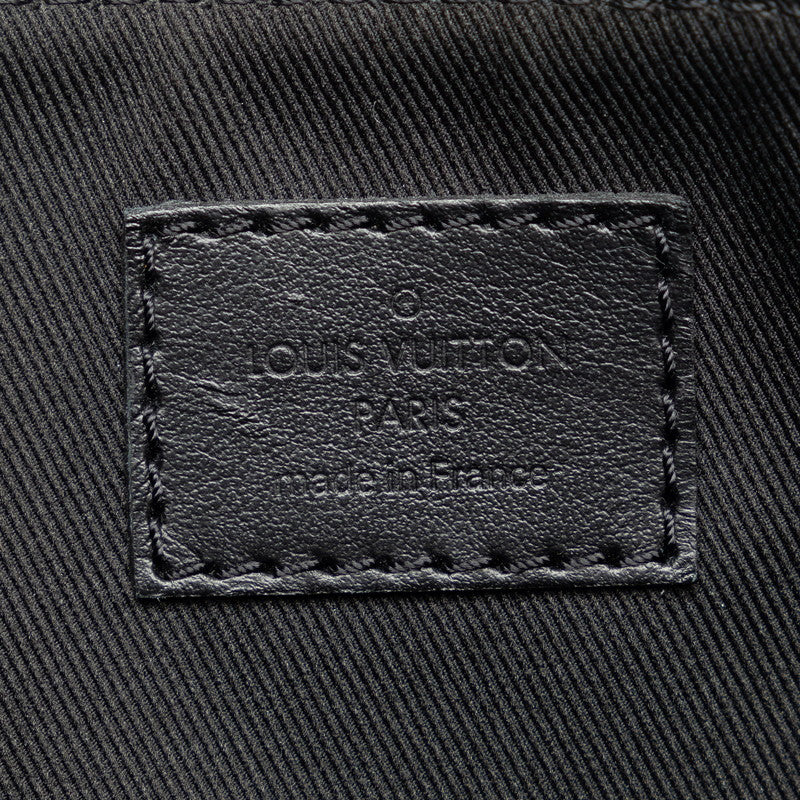Louis Vuitton Monogram MacArthur Christopher Bumper Bag Body Bag M45337 Brown Black PVC Leather Men LOUIS VUITTON
