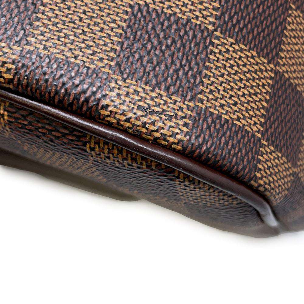 LOUIS VUITTON Parioli Red N51123 Damier Ebene Canvas Size PM