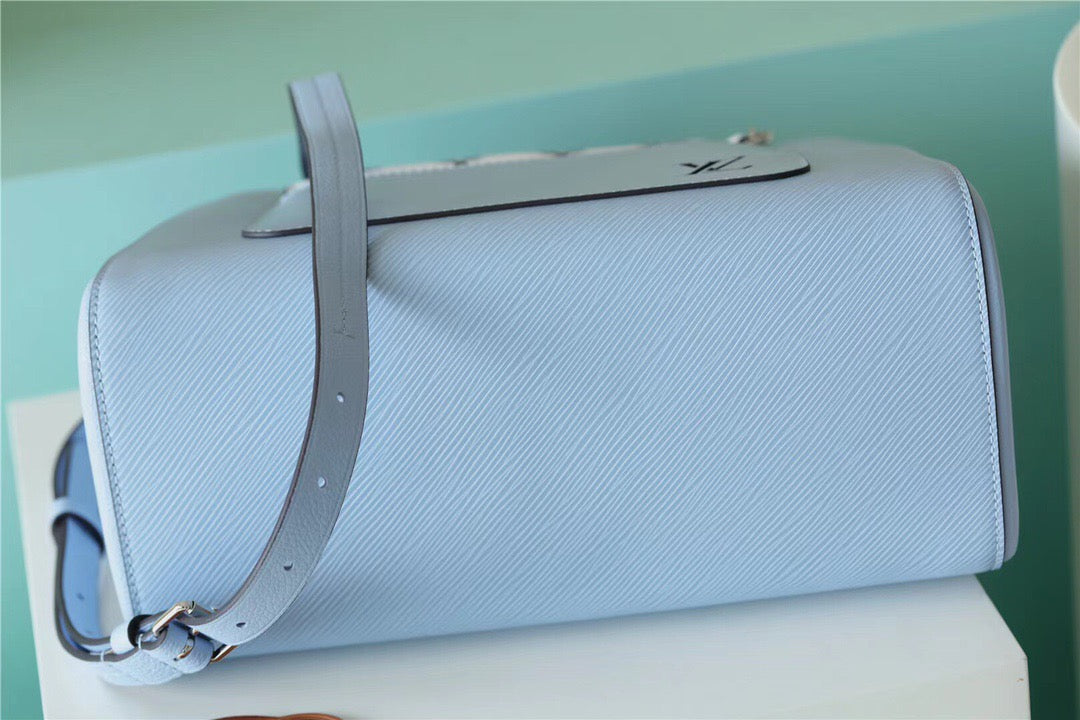 LV Marelle Tote MM Epi Bleu Nuage Blue For Women, WomenÃ¢â‚¬â„¢s Handbags, Shoulder And Crossbody Bags 11.8in/30cm LVÃ‚Â 