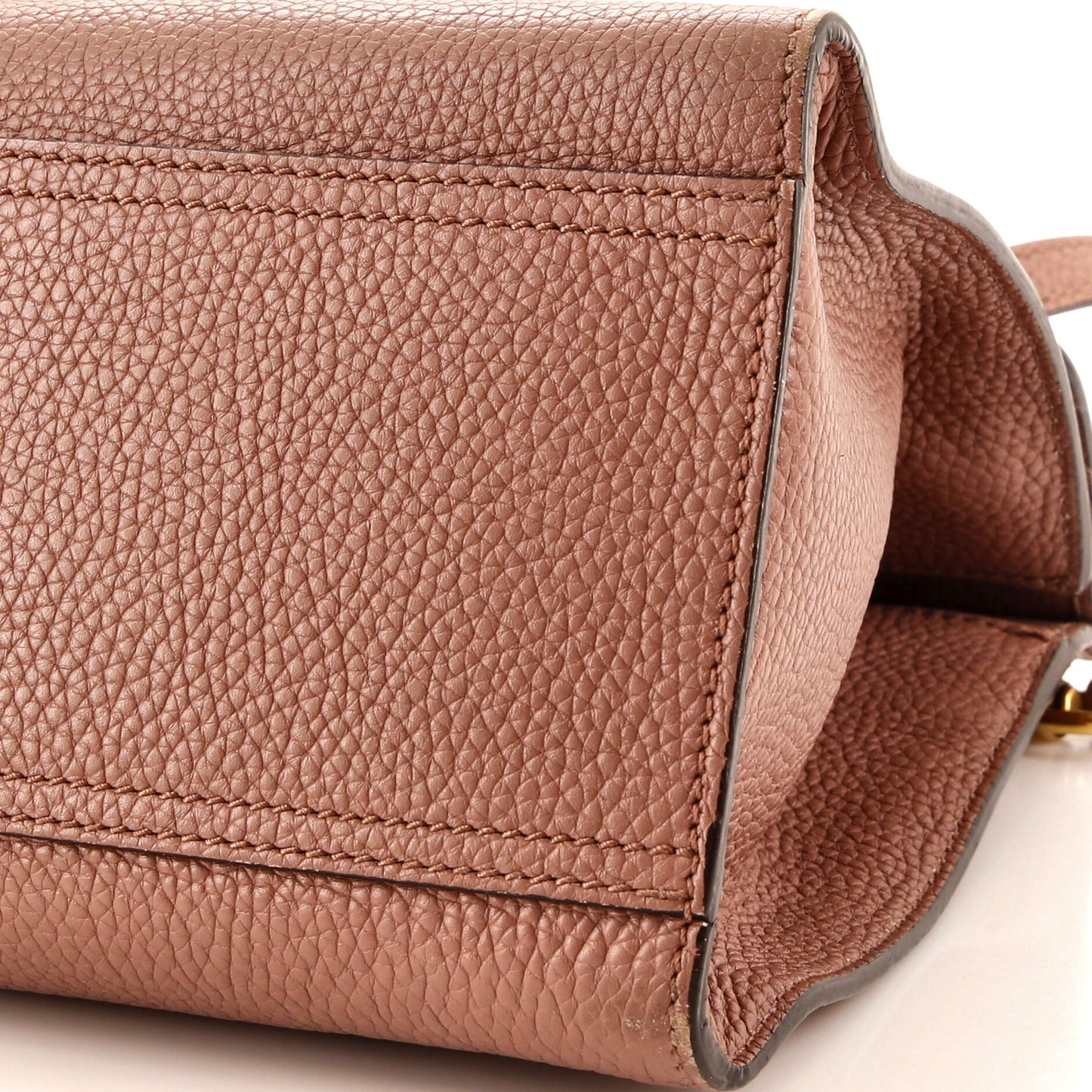 GG Marmont Top Handle Bag Leather Small