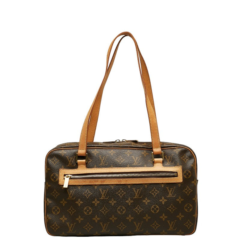 Louis Vuitton Monogram City GM Handbag M51181 Brown PVC Leather  Louis Vuitton