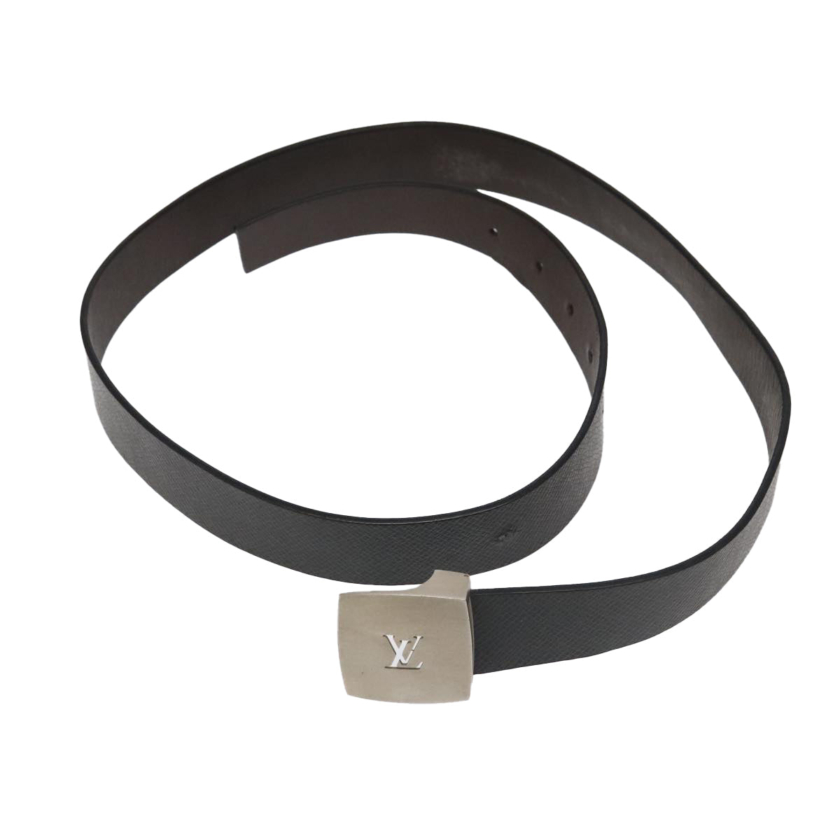 LOUIS VUITTON Damier Ebene Belt 2Set LV 98164