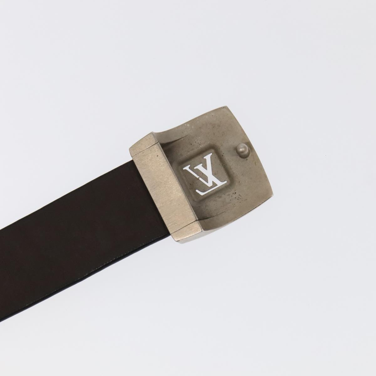 LOUIS VUITTON Damier Ebene Belt 2Set LV 98164