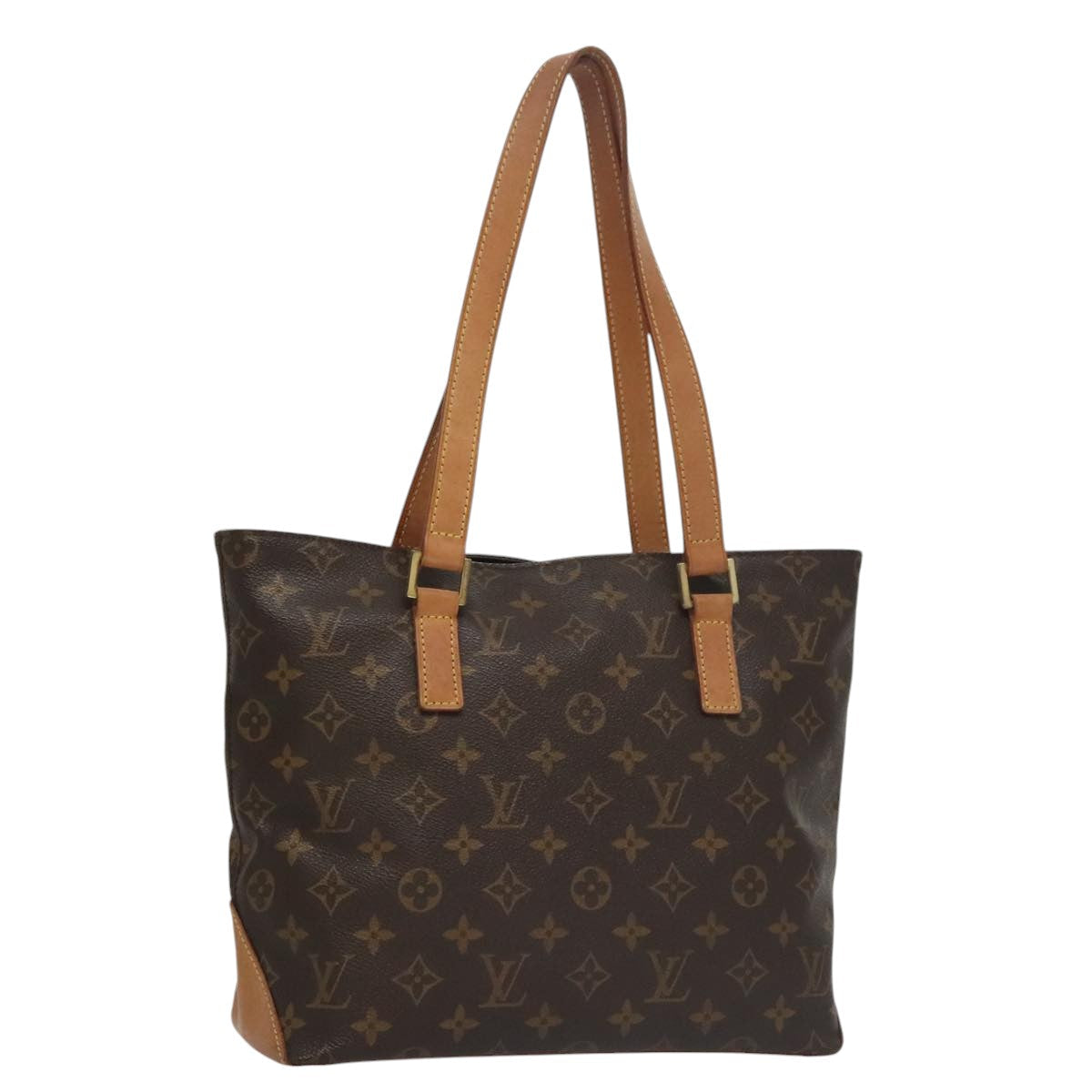LOUIS VUITTON Monogram Cabas Piano Tote Bag M51148 LV 98165