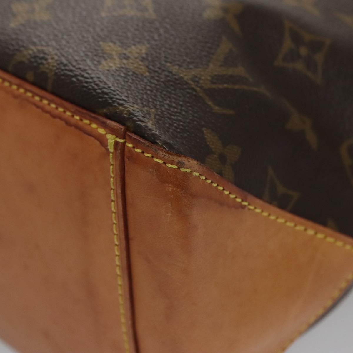 LOUIS VUITTON Monogram Cabas Piano Tote Bag M51148 LV 98165