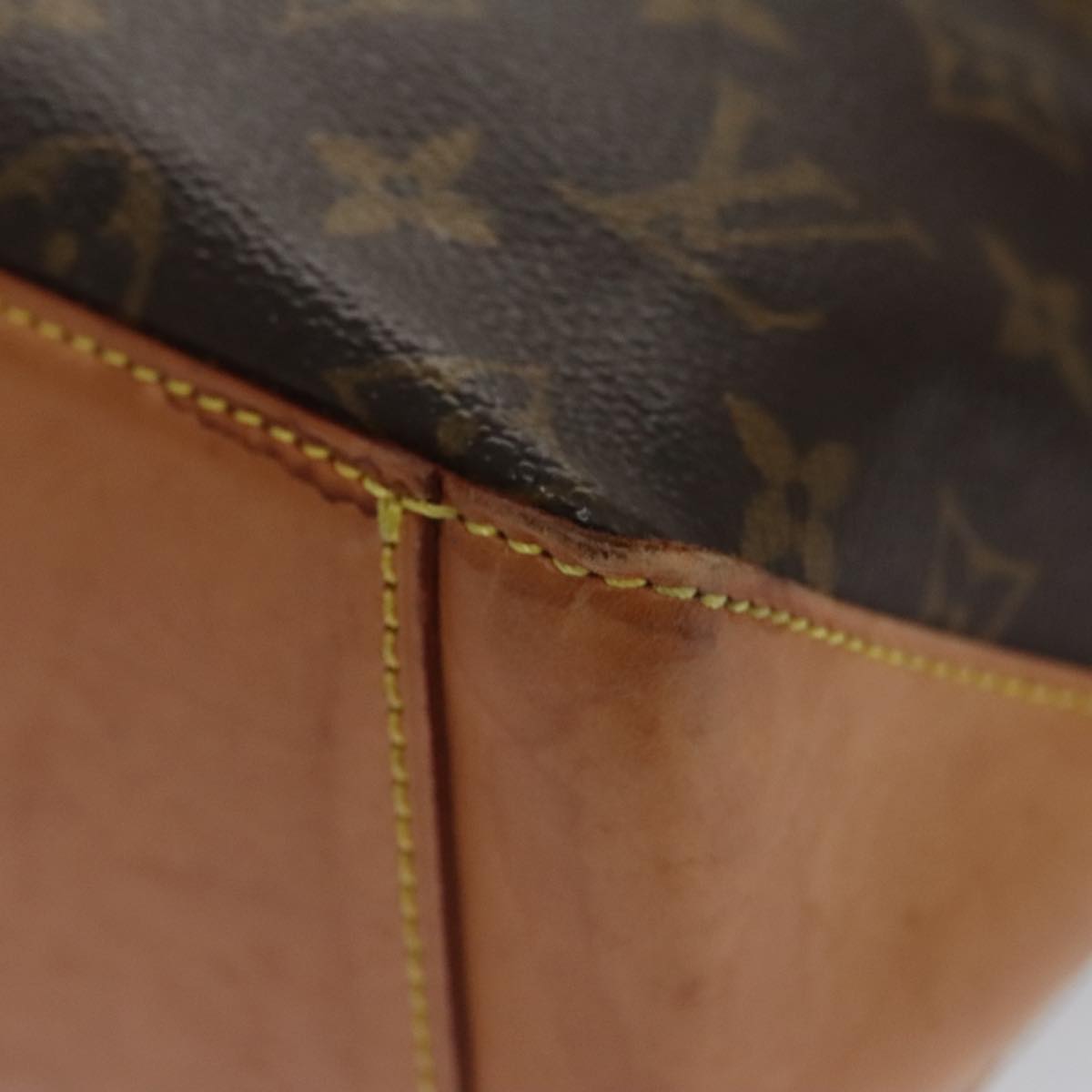 LOUIS VUITTON Monogram Cabas Piano Tote Bag M51148 LV 98165