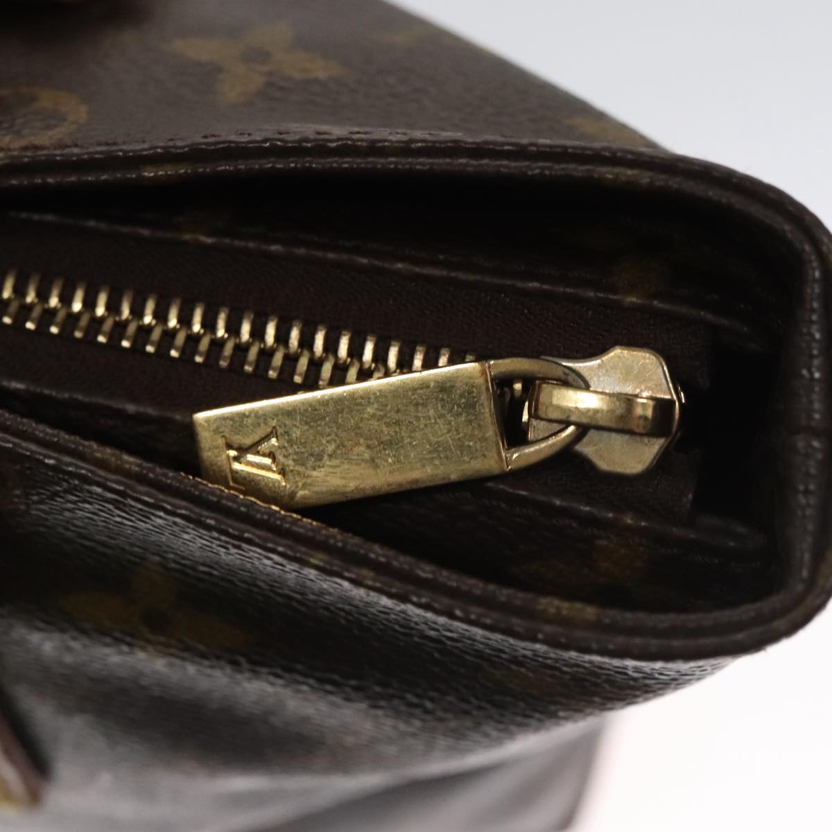 LOUIS VUITTON Monogram Cabas Piano Tote Bag M51148 LV 98165