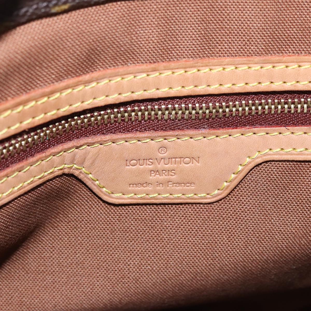 LOUIS VUITTON Monogram Cabas Piano Tote Bag M51148 LV 98165