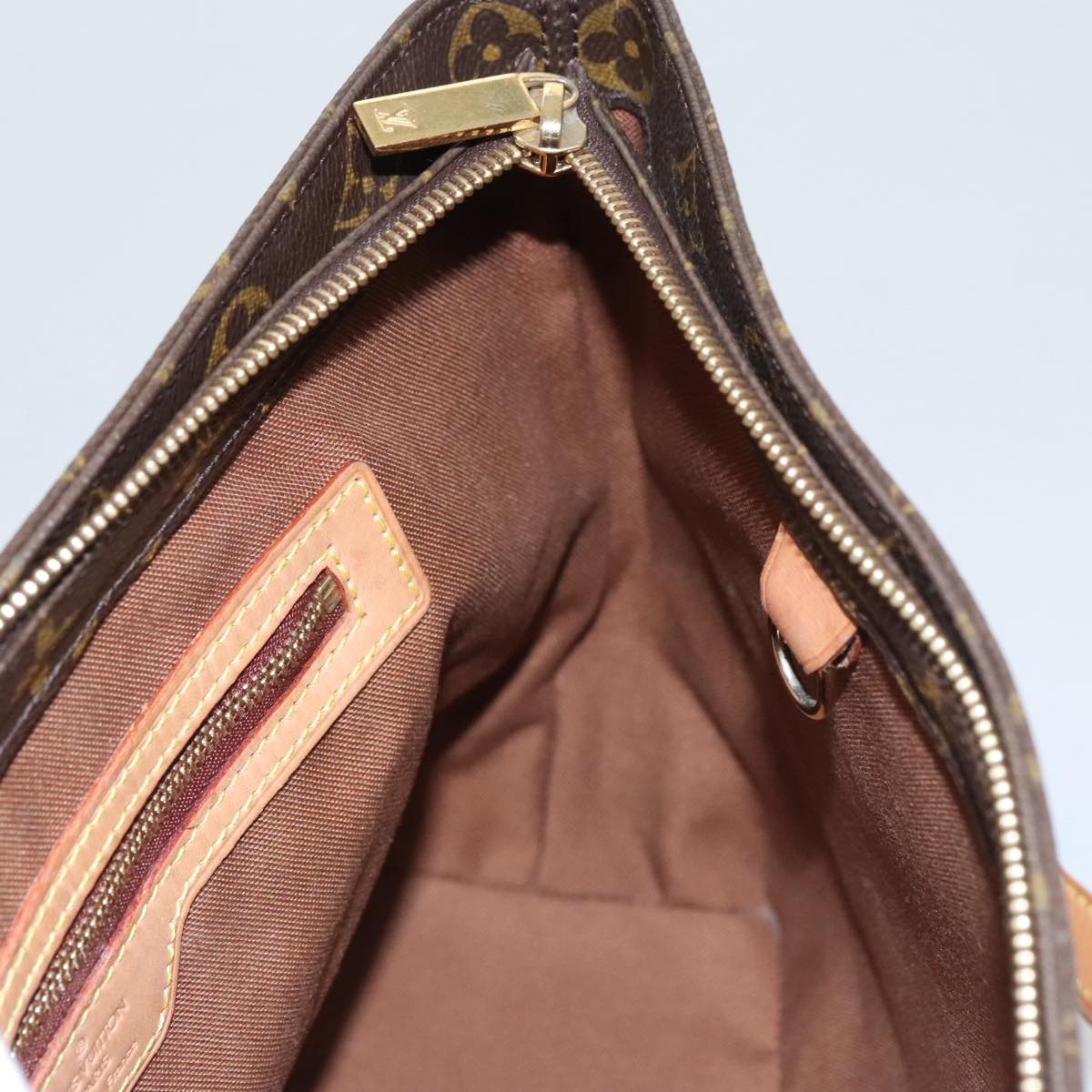 LOUIS VUITTON Monogram Cabas Piano Tote Bag M51148 LV 98165