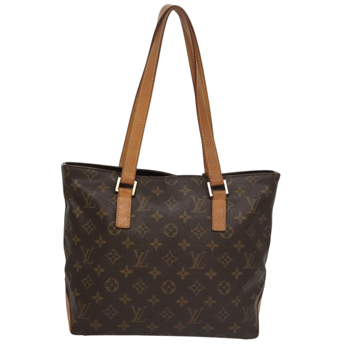 LOUIS VUITTON Monogram Cabas Piano Tote Bag M51148 LV 98165
