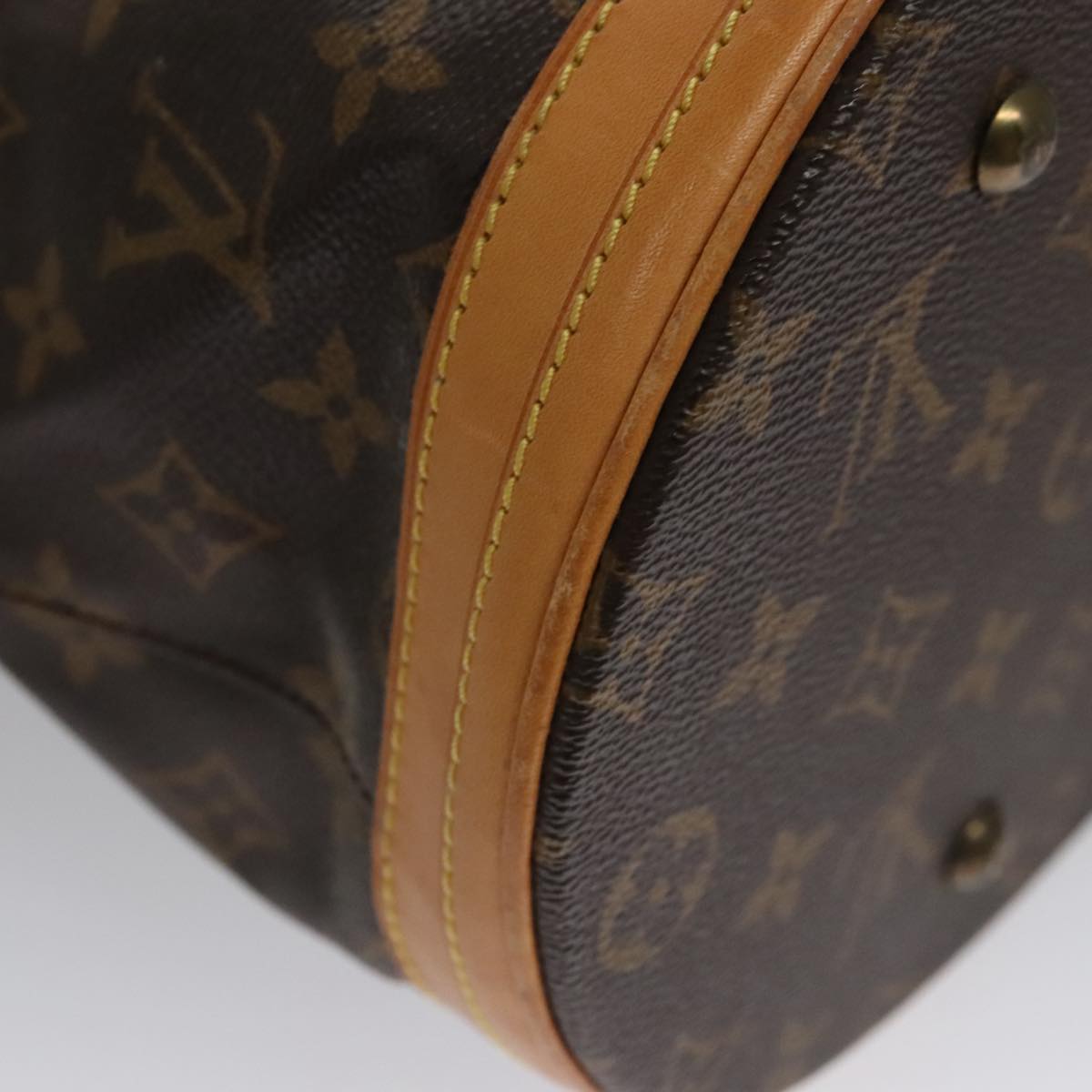 LOUIS VUITTON Monogram Bucket GM Shoulder Bag M42236 LV 98171