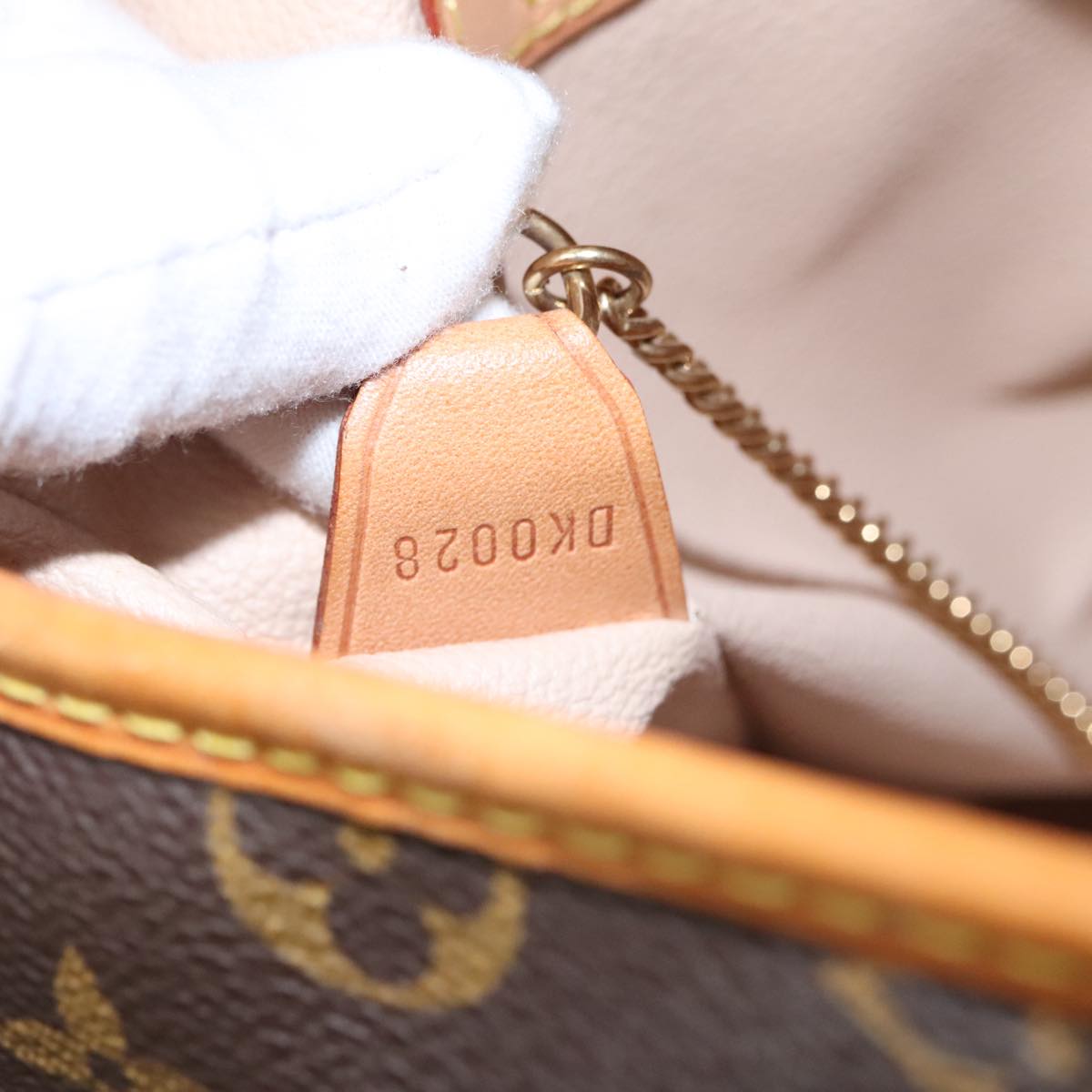 LOUIS VUITTON Monogram Bucket GM Shoulder Bag M42236 LV 98171