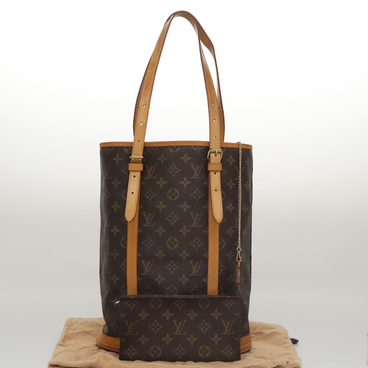 LOUIS VUITTON Monogram Bucket GM Shoulder Bag M42236 LV 98171