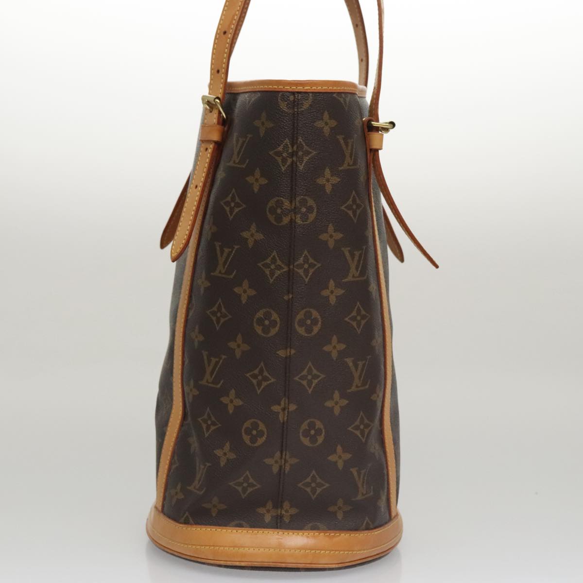 LOUIS VUITTON Monogram Bucket GM Shoulder Bag M42236 LV 98171