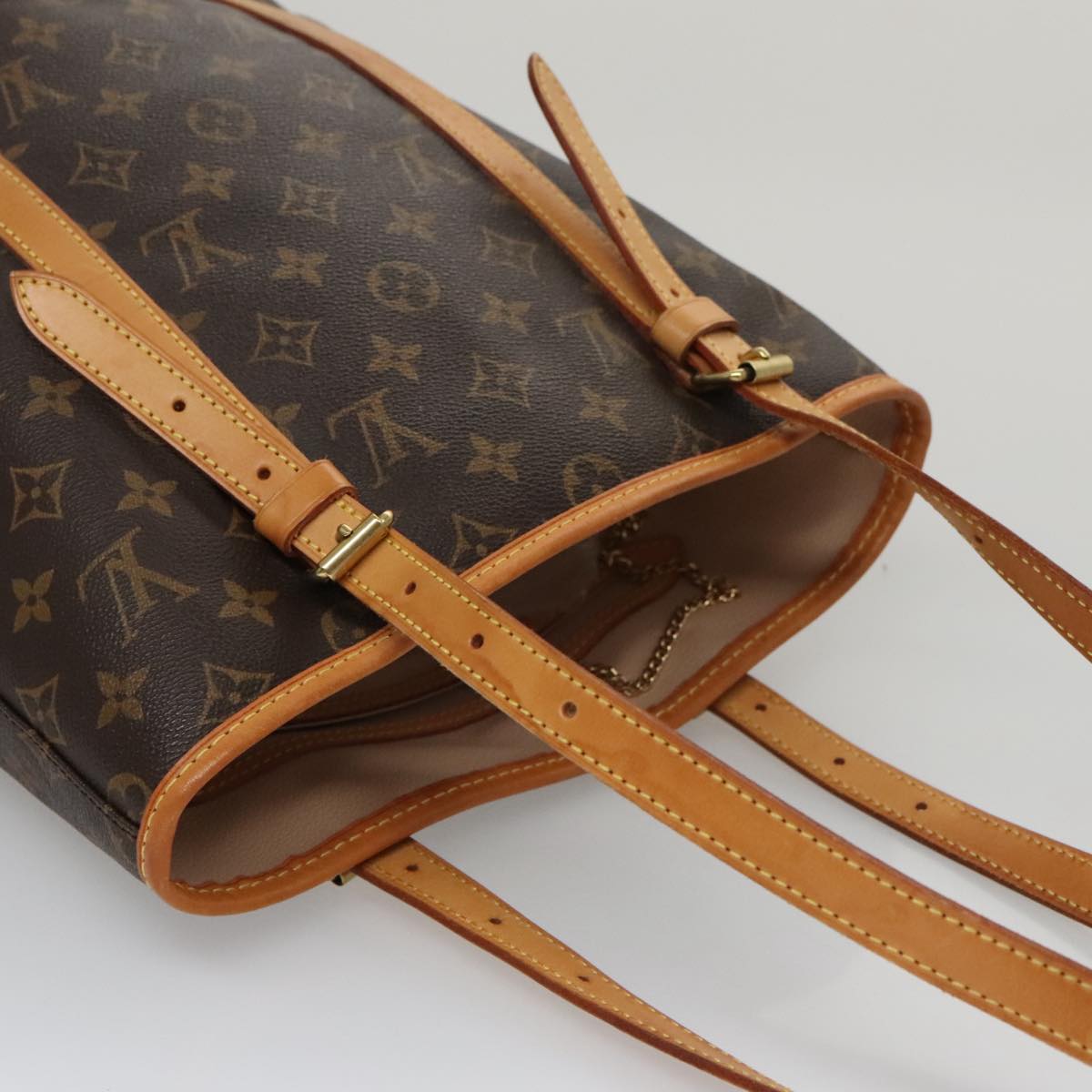 LOUIS VUITTON Monogram Bucket GM Shoulder Bag M42236 LV 98171