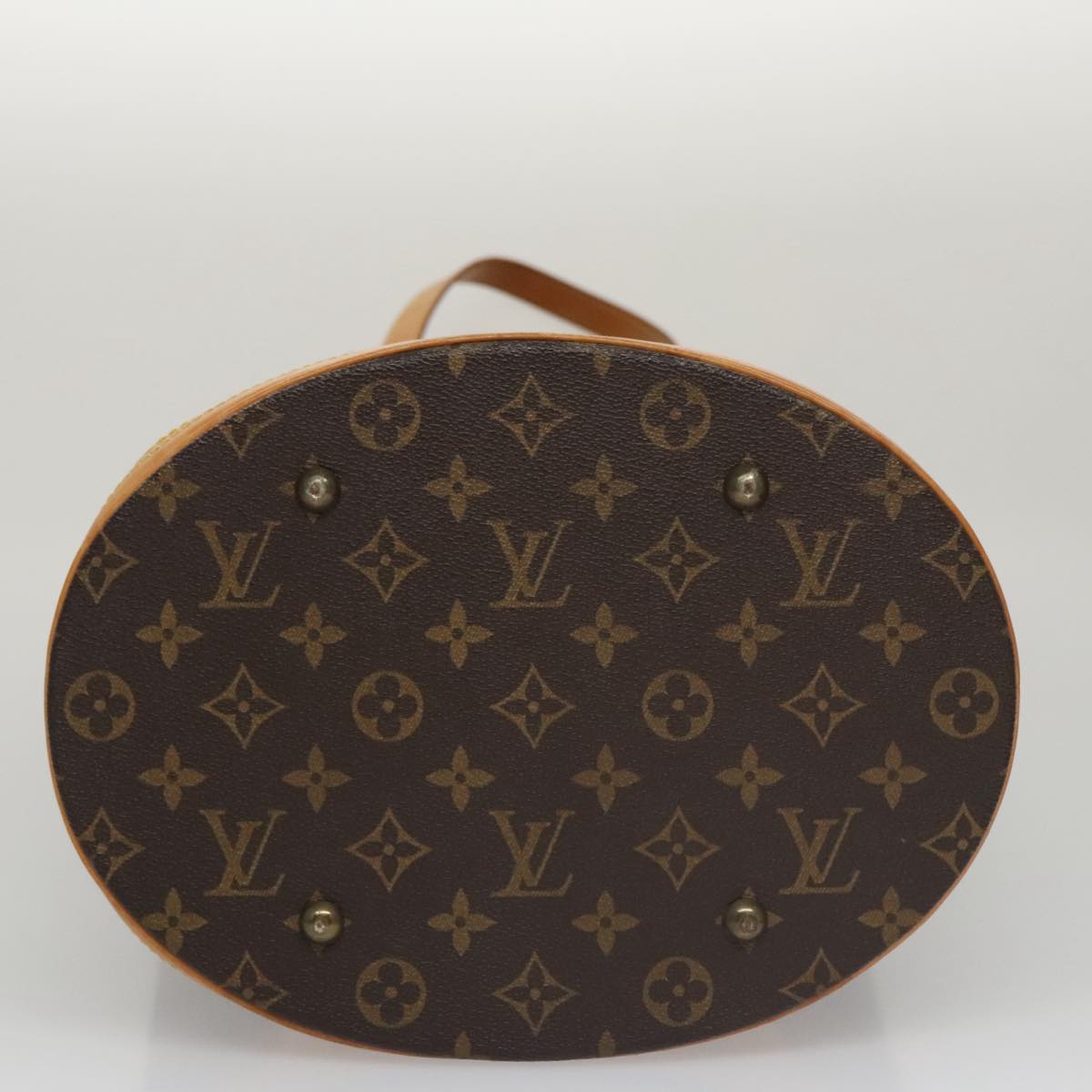 LOUIS VUITTON Monogram Bucket GM Shoulder Bag M42236 LV 98171