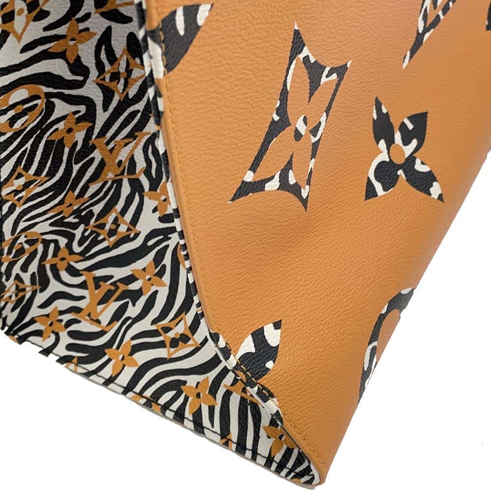 LOUIS VUITTON Onthego Ivoire M44675 Monogram / Jungle Size GM
