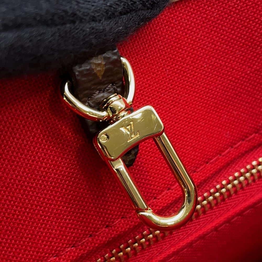 LOUIS VUITTON Onthego Red M46373 Monogram Monogram Reverse Canvas Monogram Giant Size PM