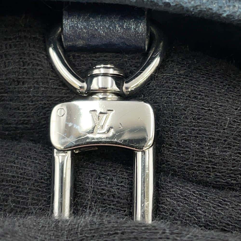 LOUIS VUITTON Onthego Navy Blue M58956 Monogram Empreinte Leather Grain Leather Size PM