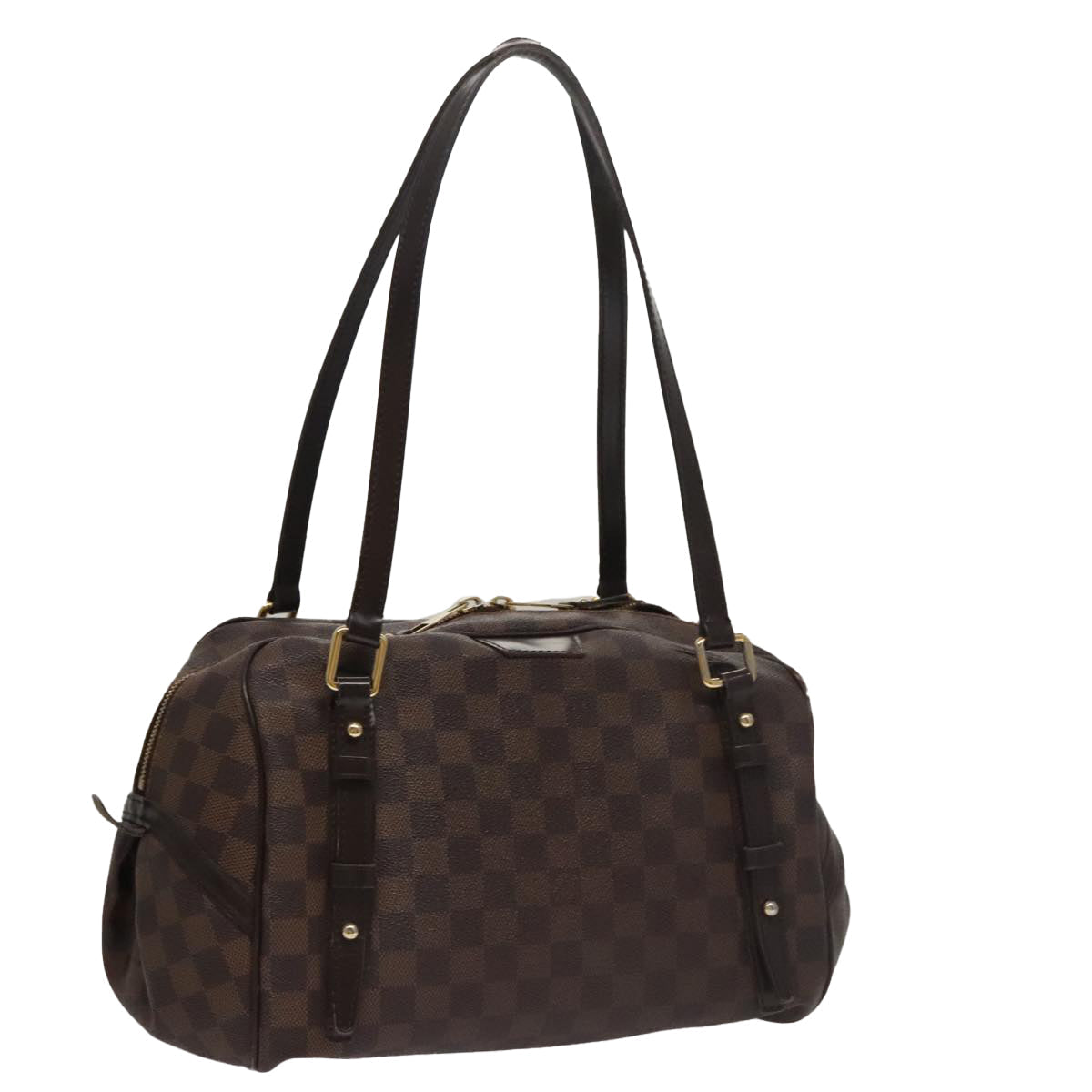 LOUIS VUITTON Damier Ebene Rivington PM Hand Bag N41157 LV 98190