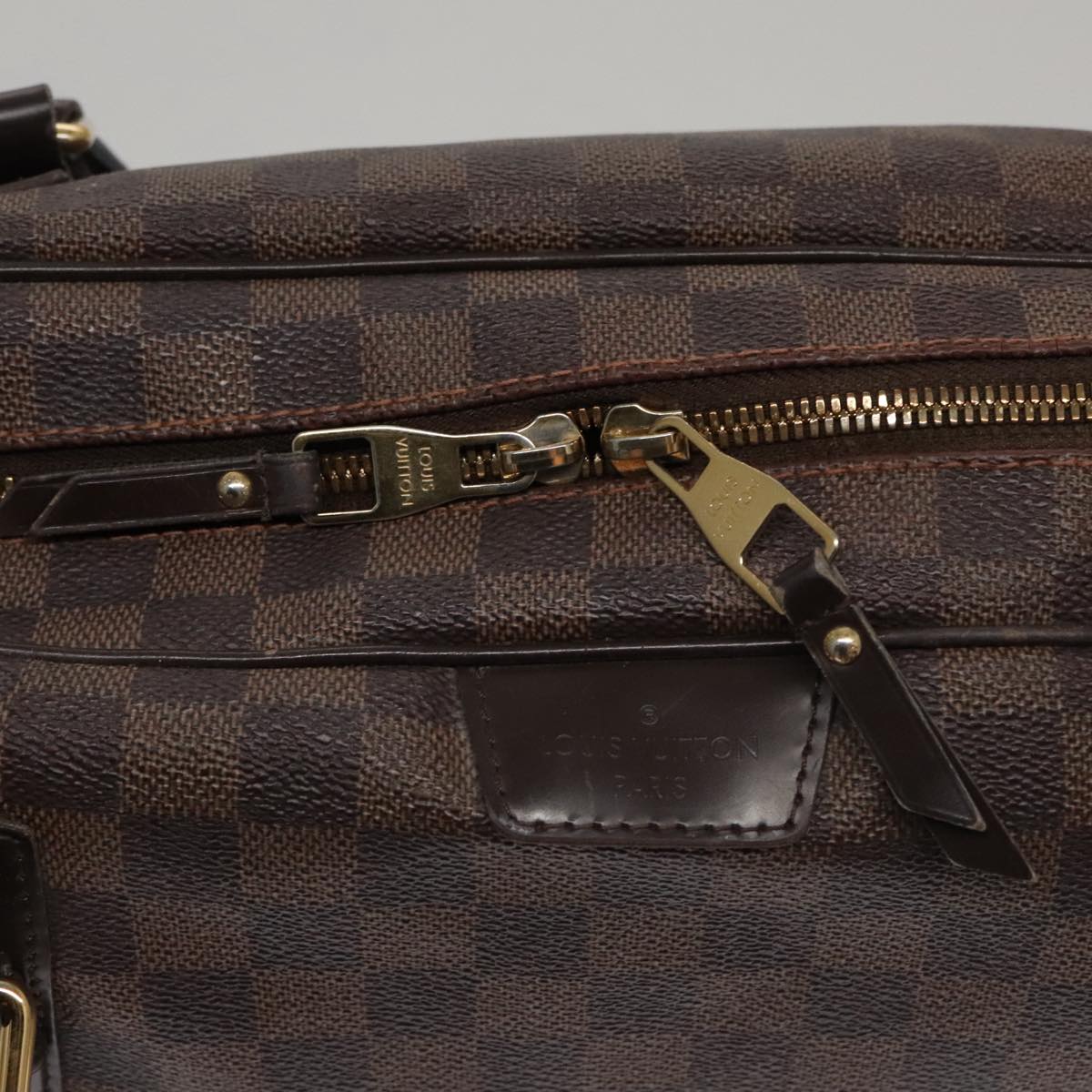 LOUIS VUITTON Damier Ebene Rivington PM Hand Bag N41157 LV 98190
